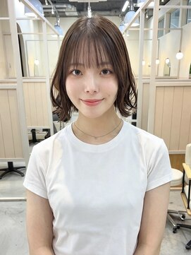シダ(sida) レイヤーボブウルフ 簡単スタイリング