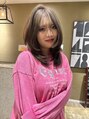 レイズ 立川(RAYS) 旬のミントベージュにハッシュカット