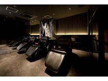 シャンプーは特別空間で