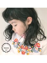 ミルト(mirto)&nbsp;【kids】ショートバング×ウェーブ巻き♪
