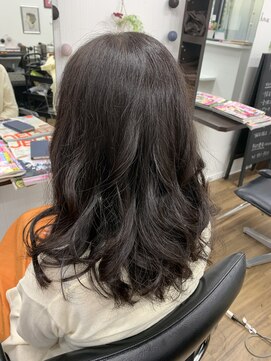 ヘアー サロン ガット(hair salon Gatto) ☆透明感のあるグレイカラースタイル☆