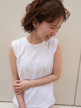 ヌース(NOUS) 【NOUS】遊び心あるカールヘア×ショート《天神/薬院/警固》