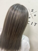 ヘアーアンドスパソシット(HAIR&SPA SOCIT) ストレートでもかわいいバレイヤージュ