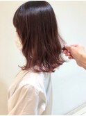 *グラデーションカラー×ピンクブラウン*
