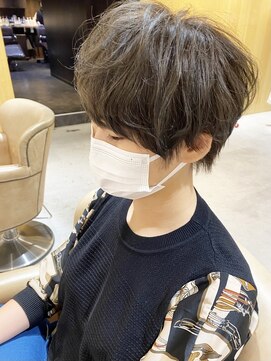 トリート 浦安店(TREAT) マッシュショート×アッシュ_TREAT浦安店