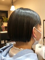 ビューティーサロン ホープ(beauty salon HOPE) ぱっつんボブ　刈り上げ　【インナーカラーもオススメ】