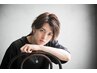 【メンズ★限定】 ポイント縮毛矯正+カット ￥7000