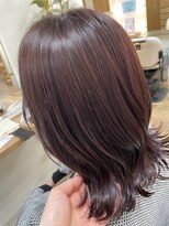 ヘアーゾーン ハチマルハチ 登戸駅前店(Hair Zone 808) 艶感たっぷりカラー