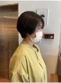 マニッシュショート　20代30代40代　ダークグレー