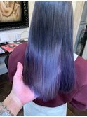 #バイオレット#ラベンダー#艶髪#ブリーチ