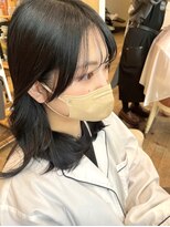 バイオレット 表参道店(Violet)&nbsp;小顔カット 似合わせ シースルーバング サイドバング