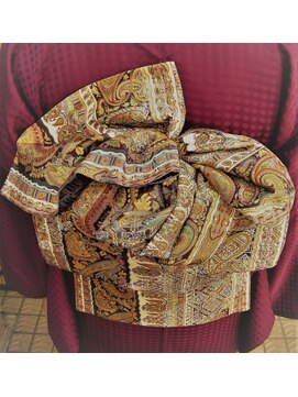 アクアマリン8810 ハチハチイチゼロ(AQUA MARINE 8810) 訪問着変わり帯結び【北習志野/北習志野駅/着付け/北習志野店】