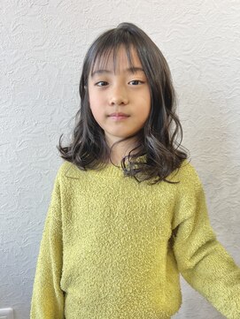 エン(en) セミロング/キッズカット/シースルー/