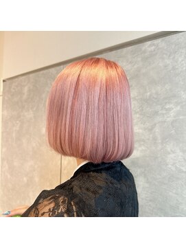ガルボヘアー 名古屋栄店(garbo hair) ハイトーン10代20代ペールピンクカラー春スタイル