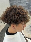 メンズカット+メンズパーマ/波巻きパーマ/ツイストスパイラル