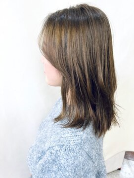 ビューティーサロン カワチ 中庄駅前店(Beauty Salon KAWACHI) ミディアムレイヤー