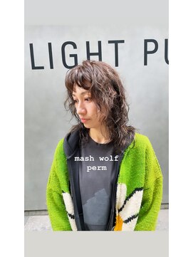 スウィープ 札幌大通(sweep) ニュアンススパイラルパーマ　ソフトスパイラルパーマ大きめ緩め