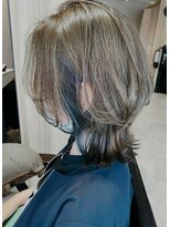 アン たまプラーザ(un) くびれボブ+イルミナカラー【たまプラーザ髪質改善オージュア】