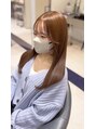 ガル(GALL) ブリーチなしダブルカラー×小顔バングカット