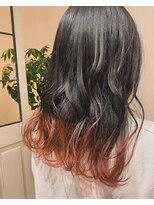 エクシア(ecxia)&nbsp;ナチュラルピンクの裾カラー