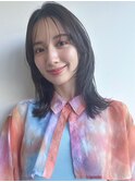 グレージュベージュショートボブショートレイヤーブリーチ学割