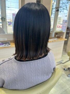 シュウ 西尾店(Shu) パツッと外ハネボブ