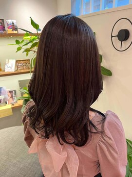 タナココロ 新丸子 バイ ムーン 武蔵小杉(tanacocolo by moon) 切りっぱなしボブ/エアリーロング/美髪のススメ/ピンクブラウン