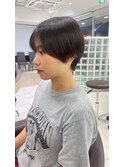 すっきりショートヘア