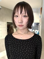 ハウ 心斎橋(how)&nbsp;フレンチカジュアル大人美人小顔ボブウルフレイヤーミニウルフ