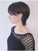 【松戸　テラカド】大人可愛いショートミニウルフ黒髪春夏
