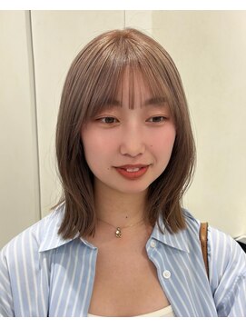 サンドハーツギンザ(sand Hearts ginza) ミディアム/ミディアムボブ/レイヤーカット/ブリーチ