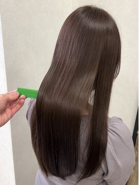 アンス 大阪梅田(ANs.) ☆20代30代40代ラベンダーベージュ髪質改善トリートメント