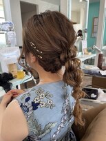 ヘアーディア みどり店(Hair...DiA) お呼ばれ編み下ろし