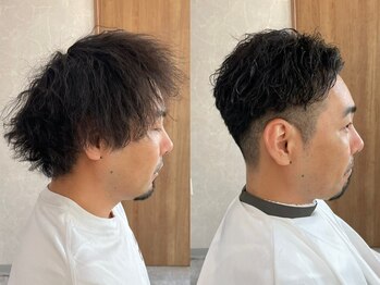 メンズ グレネイド(MENS GRENADE)の写真/【姫路駅徒歩1分】仕事帰りにも通いやすい!再現性の高いスタイルで朝のセットも楽々◎