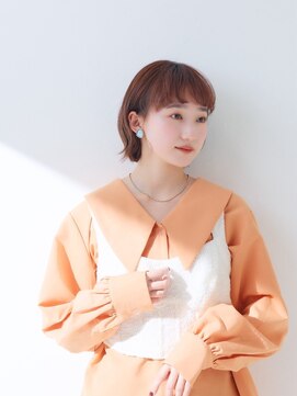 エトル バイ コムマティス 恵比寿駅前店(etre by comme Matisse) 小顔カット×透明感カラー[恵比寿駅/髪質改善/オリーブグレー]