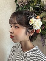 ヘアーズ ラブリージョブリー(hair's Lovely Jubbly) 【前田】ヘルシーなオレンジメイク