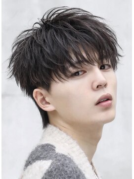 アストラ(ASTRA) MEN’S HAIR/波巻きツイストスパイラル/リバースセンターパート