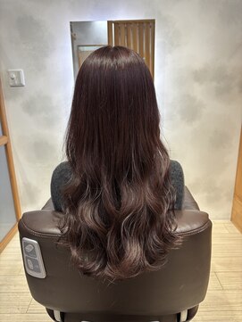 ココロサロンハナレ 浅草美容院(cocolo salon HANARE) ロングラベンダーカラー