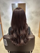 ココロサロンハナレ 浅草美容院(cocolo salon HANARE) ロングラベンダーカラー