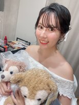 Relier hair&make 【3月10日NEW OPEN(予定)】 お嫁さん支度アップスタイル