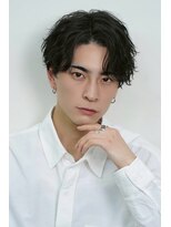 プルーブトウキョウ 渋谷(PROVE TOKYO)&nbsp;爽やか無造作ビジネスツーブロックツイストスパイラルパーマ
