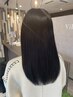 パーソナルカット+質感コントロールストレート+デトックスカラー