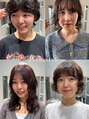 ファイブ ノーヴル カラット(5 Noble ct.) パーマが得意です!ショートからロング、ブリーチ毛でも◎