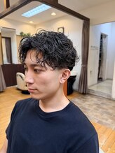 マキシム ナカイ(MAXIM NAKAI) 大人メンズ メンズパーマ センターパート