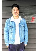 短髪黒髪☆サイド刈り上げくせ毛風ニュアンスパーマ20代30代40代
