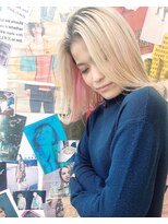 トロニー(TLONY)&nbsp;tlony渋谷hori インナーカラーブロンドヘアー