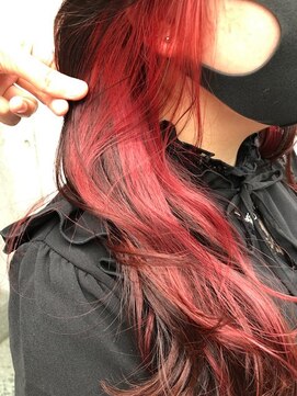 ビヨンドイー(beyond E) インナーカラーチェリーピンク