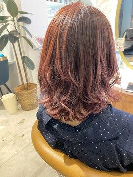 ロンド シャルム 吉祥寺(Lond charme) Lond吉祥寺【千田大地】イメチェンベリーピンク毛先パーマ2