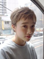 ジジ アドラーブル ヘア サロン(JiJi ADRABLE HAIR SALON)&nbsp;【JiJi】人可愛い　小顔　ベリ－ショ－ト　ベビ－カラ－