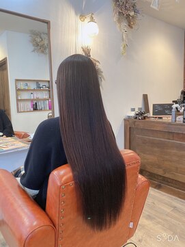 ヴェルム ヘア デザイン(Velum.HAIR DESIGN) エアーストレート　髪質改善